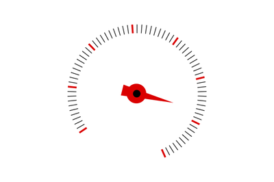 Round indicator&2C; index circle for credit score