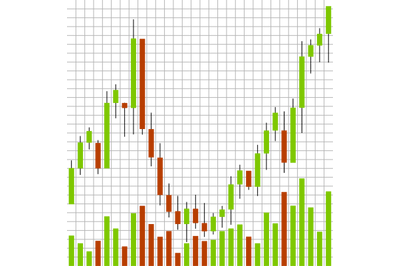 Exchange chart japan candles, sell and buy market currency