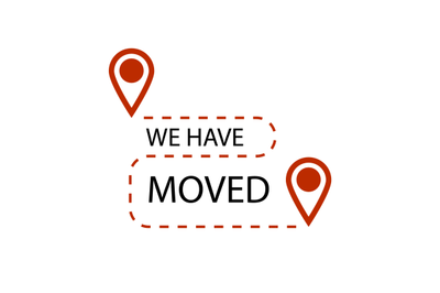 We have moved label&2C; relocation and shipping company