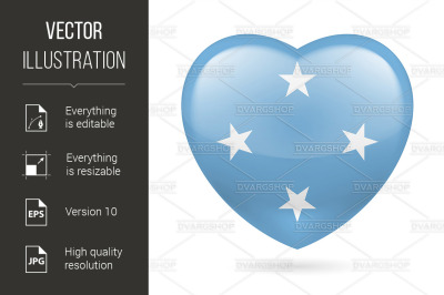 Heart icon of Micronesia