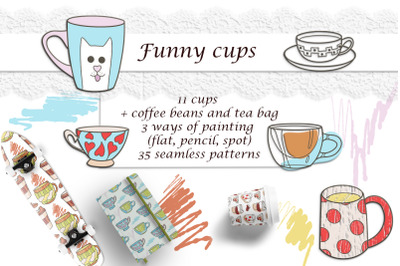 Funny cups