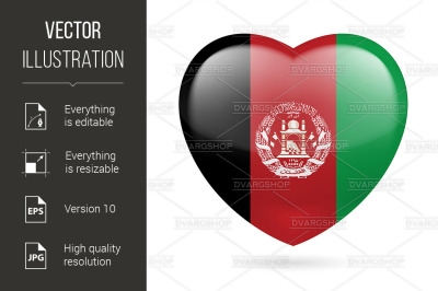 Heart icon of Afghanistan