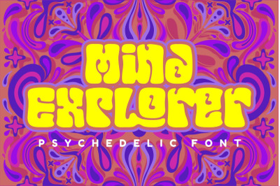 Mind Explorer - Psychedelic Font