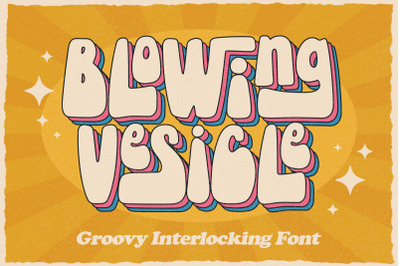 Blowing Vesicle - Psychedelic Font