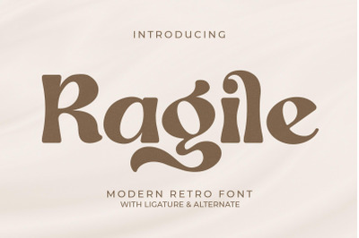 Ragile Typeface