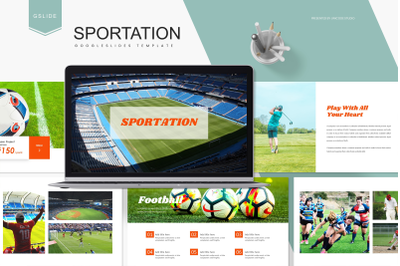 Sportation - Google Slides Template