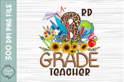 3rd Grade Teacher Sublimation