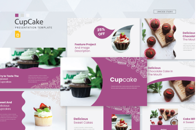Cupcake - Google Slides Template