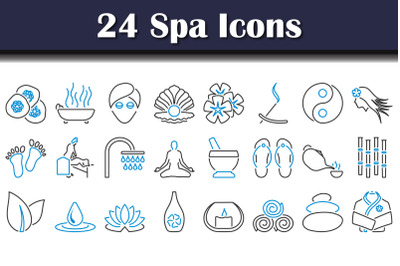 Spa Icon Set