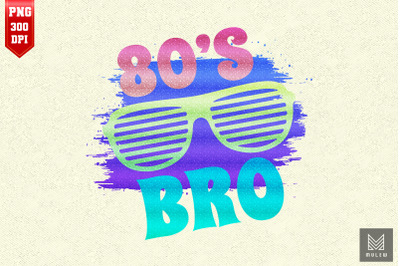 80&#039;s Bro Music Lover Retro Vintage