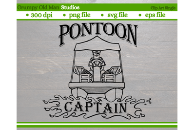 funny pontoon captain | pontoon pirate | lake boat