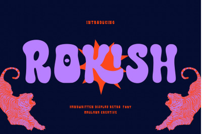 Rokish Display Font