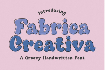 Fabrica Creativa Groovy Font
