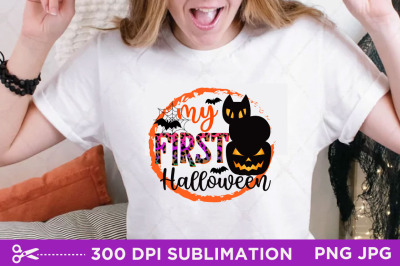 My First Halloween Sublimation, Halloween Sublimation