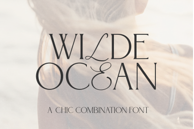 Wilde Ocean - Serif Calligraphy Font