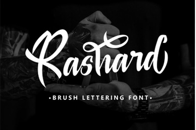 Rashard - Brush Lettering Font