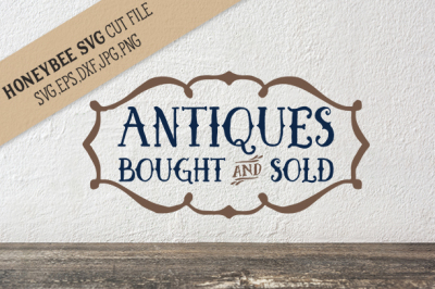 Antiques bought and sold