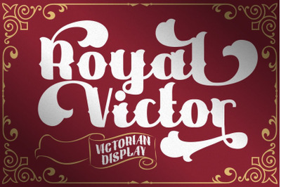 Royal Victor - Victorian Display