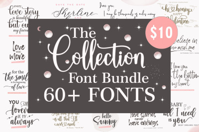 The Collections Fonts Bundles