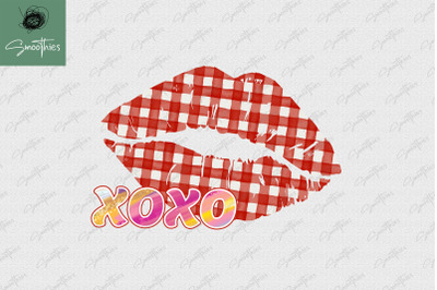 Kiss Me Sexy Lip Xoxo Kissing Design