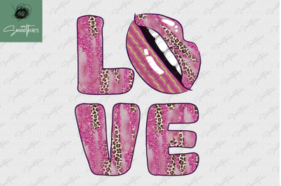 Love Sexy Lip Kissing Day Design