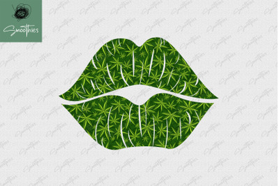 Cannabis Sexy Lip Kisses Kissing Day