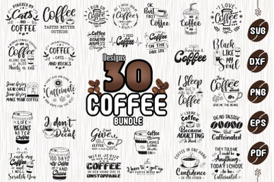 Coffee Bundle-30 Designs-220707