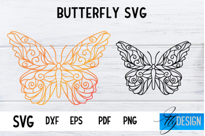 Butterfly SVG Design | Paper Cut SVG Design