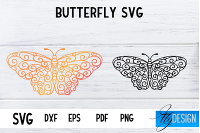 Butterfly SVG Design | Paper Cut SVG Design