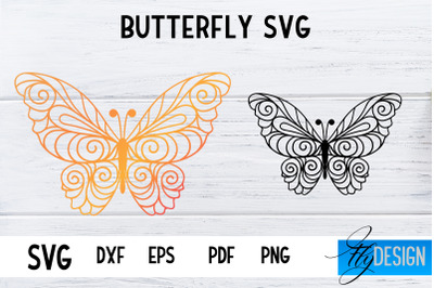 Butterfly SVG Design | Paper Cut SVG Design