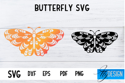 Butterfly SVG Design | Paper Cut SVG Design