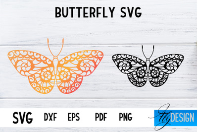 Butterfly SVG Design | Paper Cut SVG Design