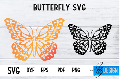 Butterfly SVG Design | Paper Cut SVG Design