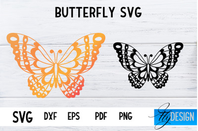 Butterfly SVG Design | Paper Cut SVG Design