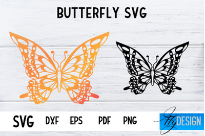 Butterfly SVG Design | Paper Cut SVG Design