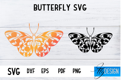 Butterfly SVG Design | Paper Cut SVG Design