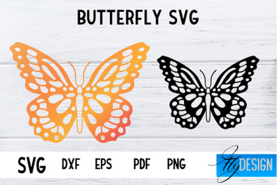 Butterfly SVG Design | Paper Cut SVG Design