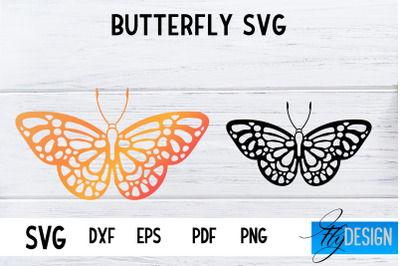 Butterfly SVG Design | Paper Cut SVG Design