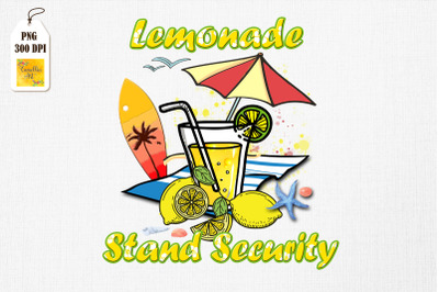 Lemonade Stand Security Lemon Juice