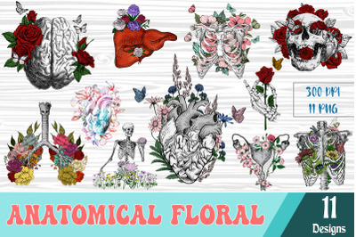 Anatomical Floral Sublimation Bundle
