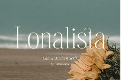 Lonalista - Chic &amp; Moderf Serif