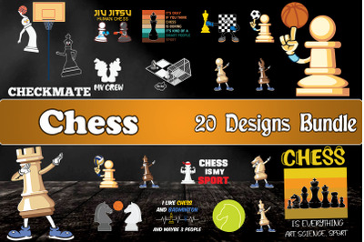 Chess Bundle SVG 20 designs