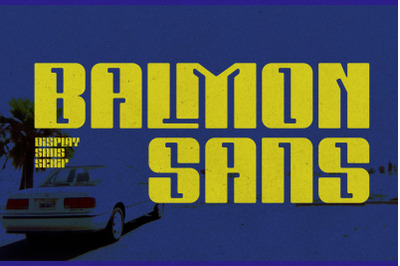 BALMON SANS Typeface