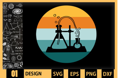 Scientist Retro Sunset