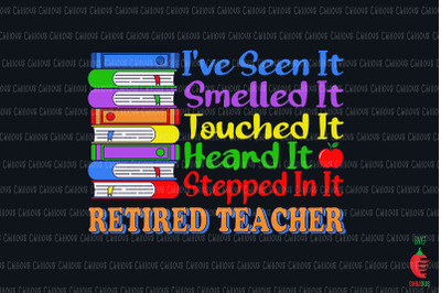 Retired Teacher Proud Retired Teacher