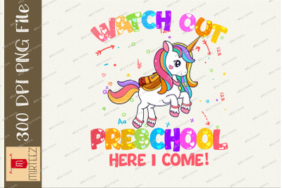 Watch Out Preschool Here I Come School