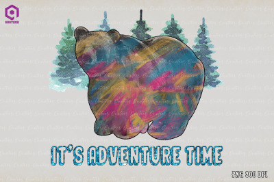 Its Adventure Time Camping Sublimation