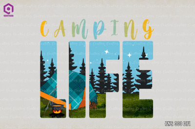 Camping Life Sublimation