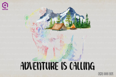 Adventure is Calling Sublimation