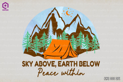 Sky Above Earth Below Peace within